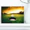 Designart - Golf Ball Near Hole - Landscape Canvas Art Print